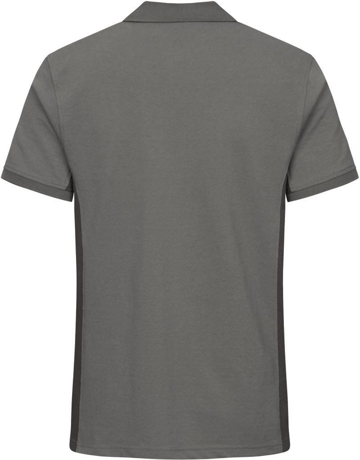 4590 | Unisex Kontrast Workwear Polo - EXCD (charcoal)