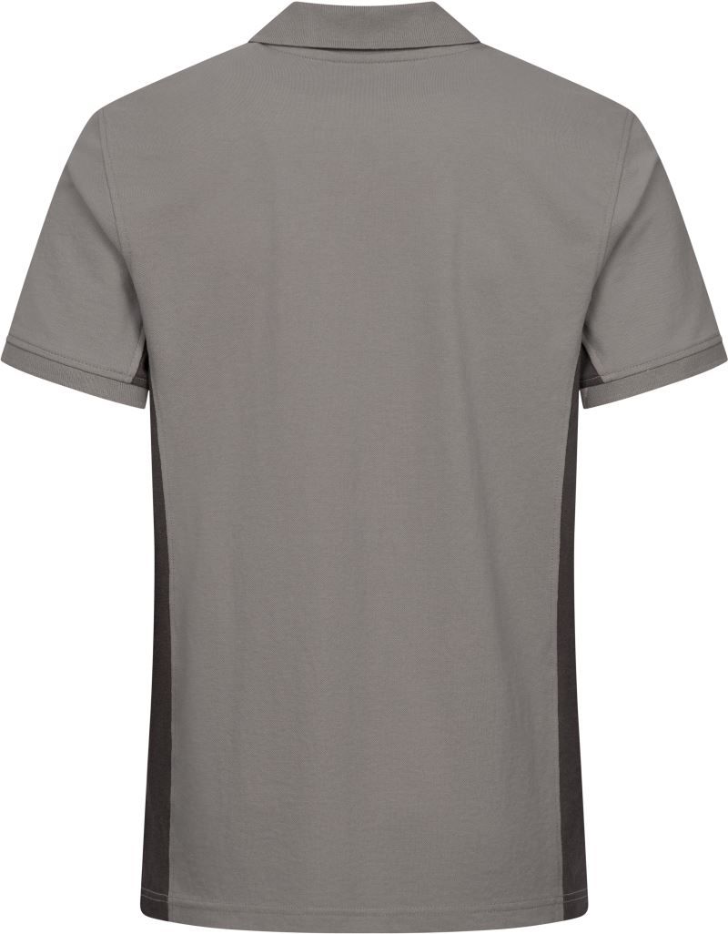4590 | Unisex Kontrast Workwear Polo - EXCD (charcoal)