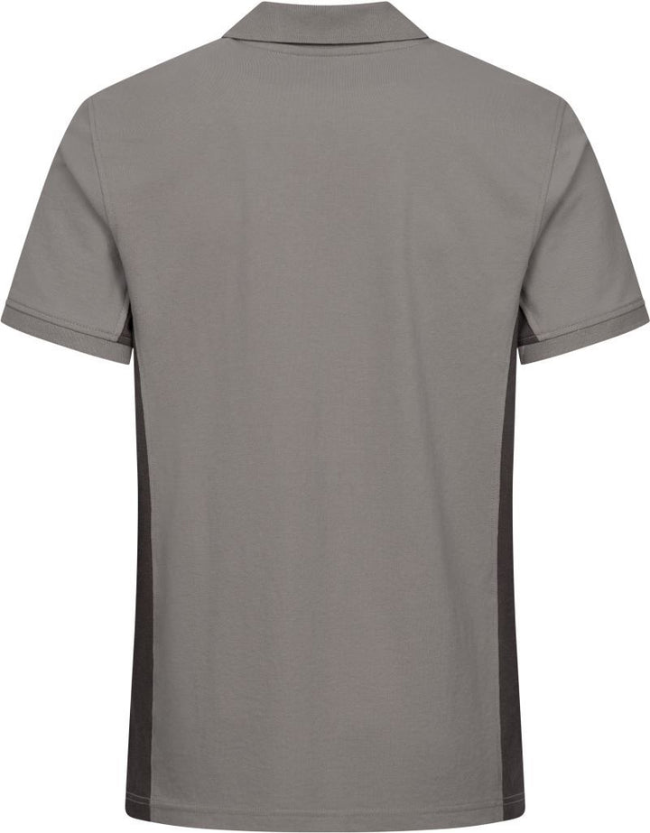 4590 | Unisex Kontrast Workwear Polo - EXCD (charcoal)
