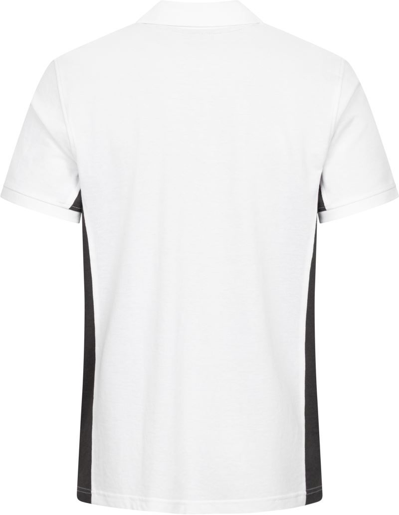 4590 | Unisex Kontrast Workwear Polo - EXCD (charcoal)