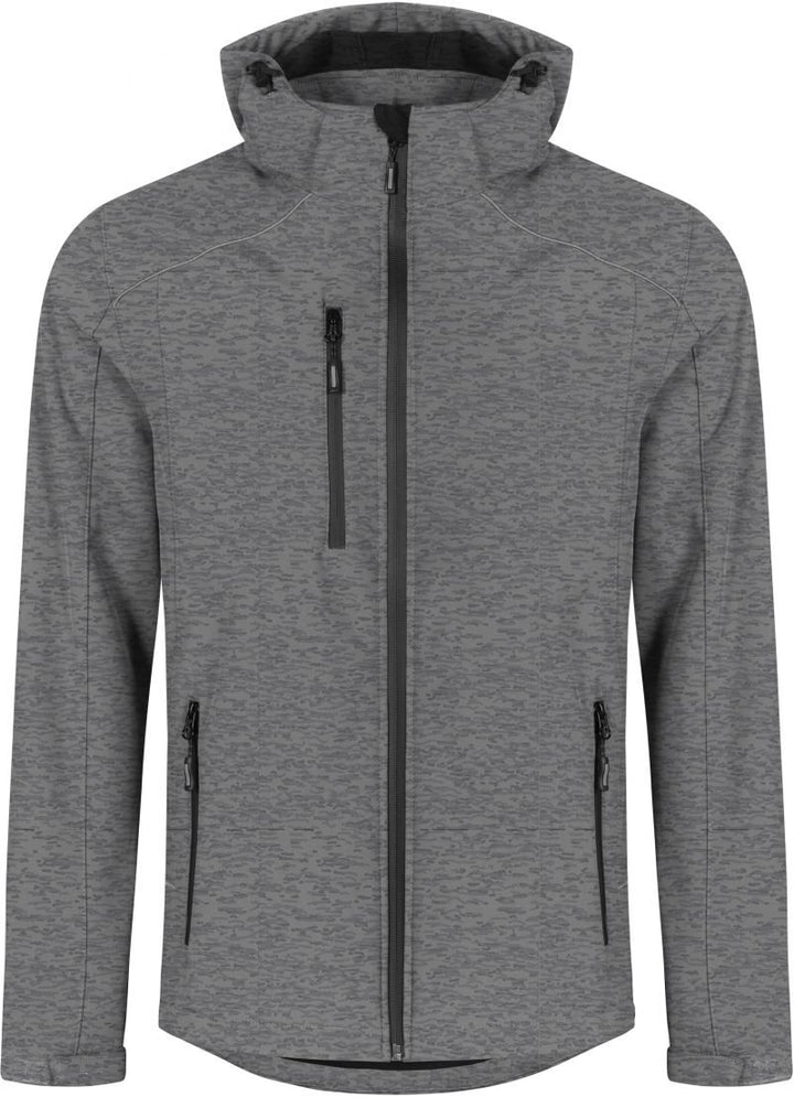 7850 | Herren 3-Lagen Softshell Jacke (heather grey)
