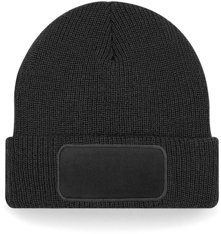 B 440 | Thinsulate™ Patch Beanie (black)