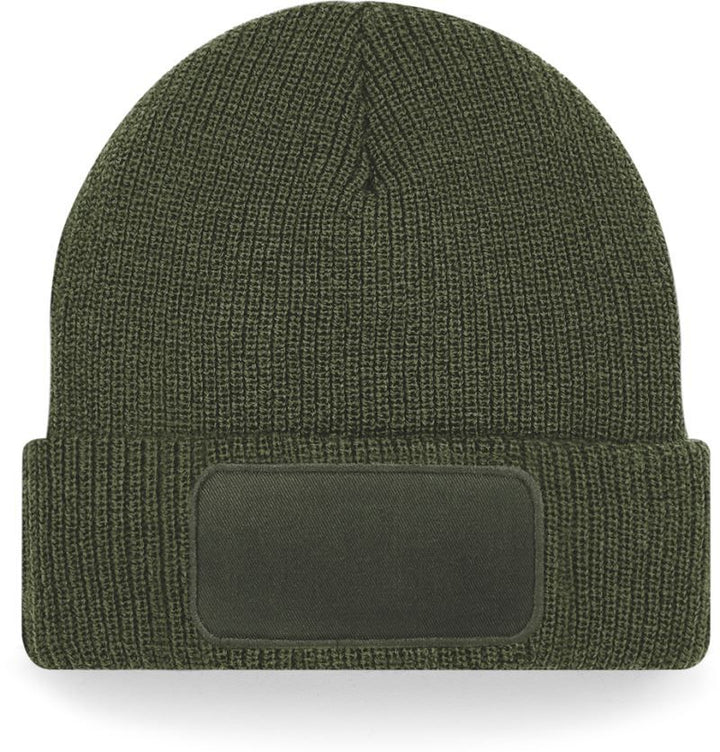 B 440 | Thinsulate™ Patch Beanie (olive green)