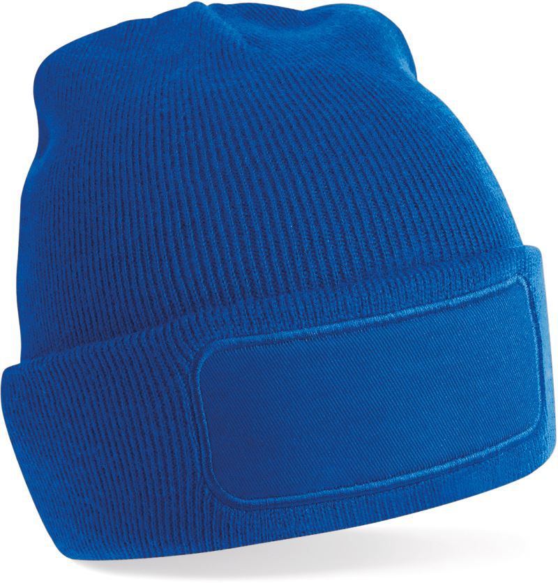 B 445 | Patch Beanie (bright royal)
