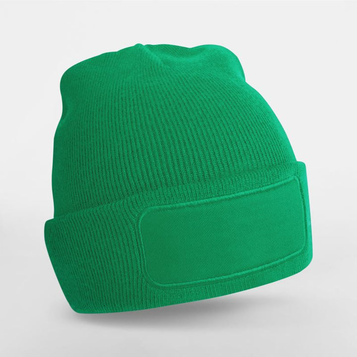 B 445 | Patch Beanie (kelly green)