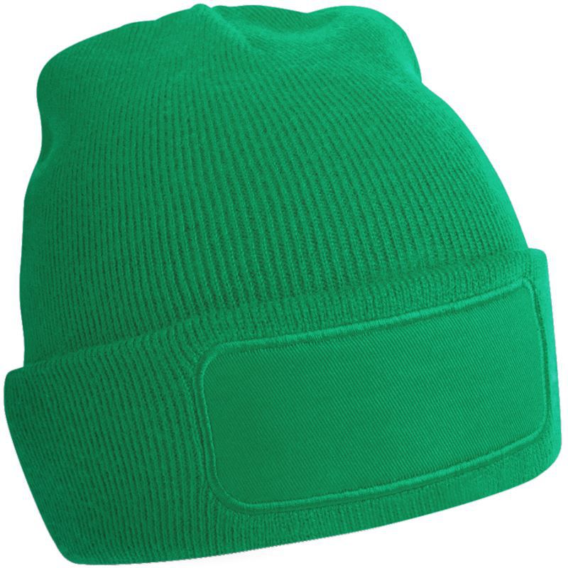 B 445 | Patch Beanie (kelly green)