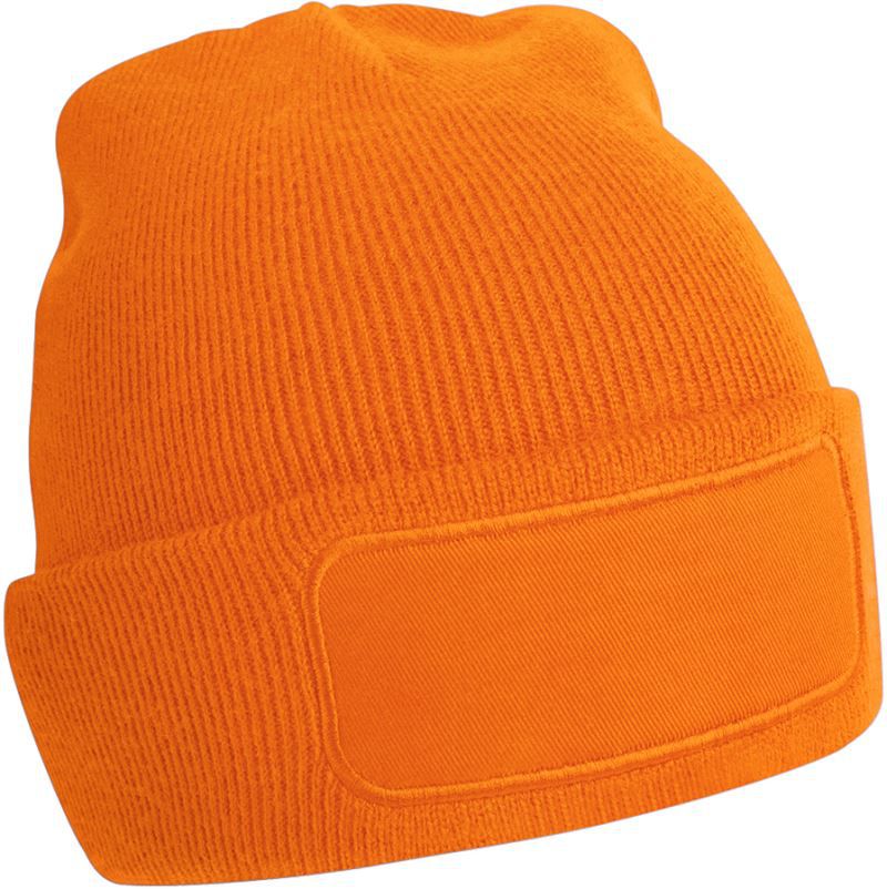 B 445 | Patch Beanie (orange)