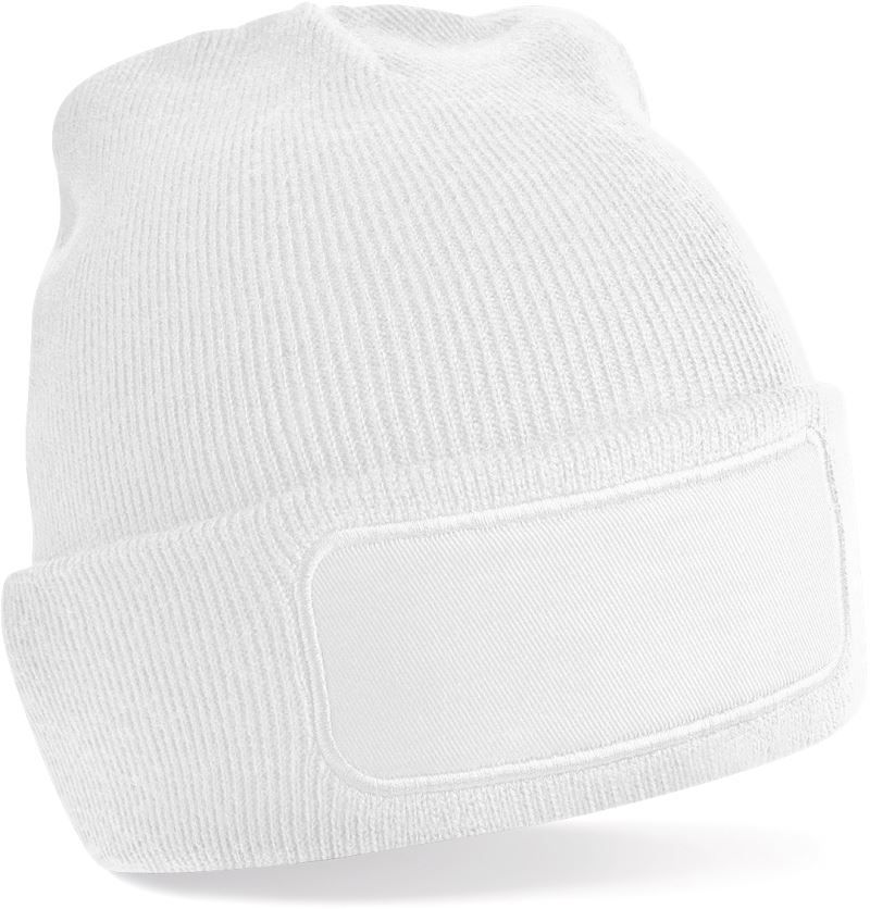 B 445 | Patch Beanie (white)