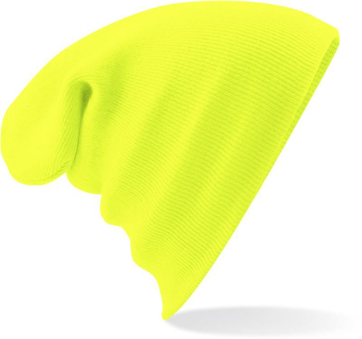 B 45B | Kinder Strickmütze "Original" (fluorescent yellow)