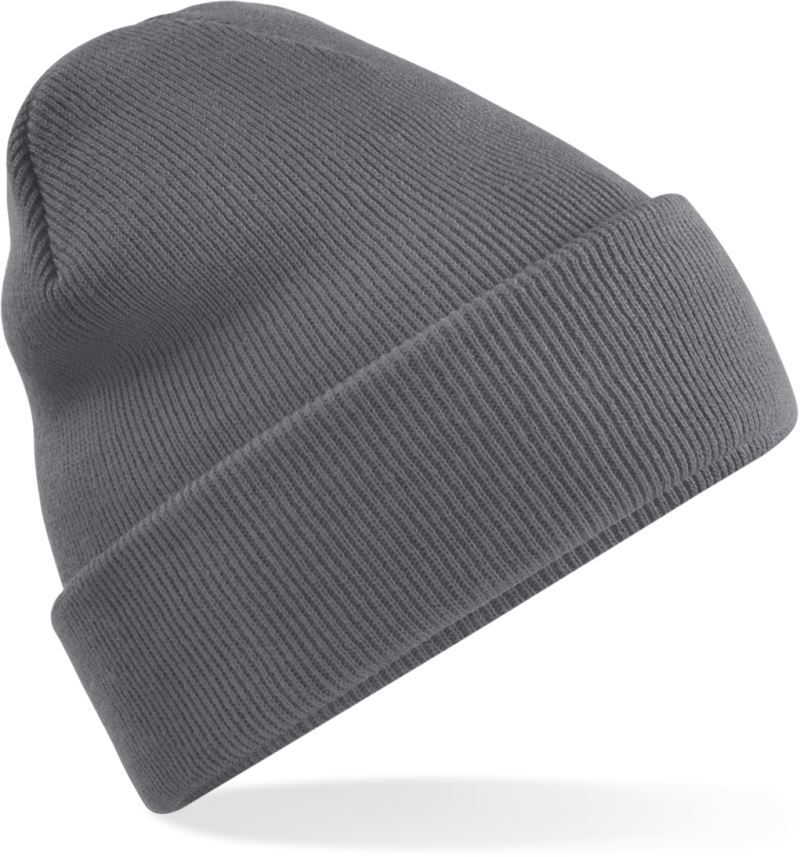B 45R | Strickmütze "Recycled Original" (graphite grey)