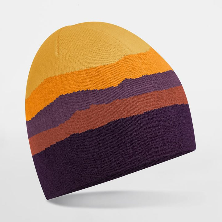 B 394R | Strickmütze "Mountain Peaks" (desert peaks)
