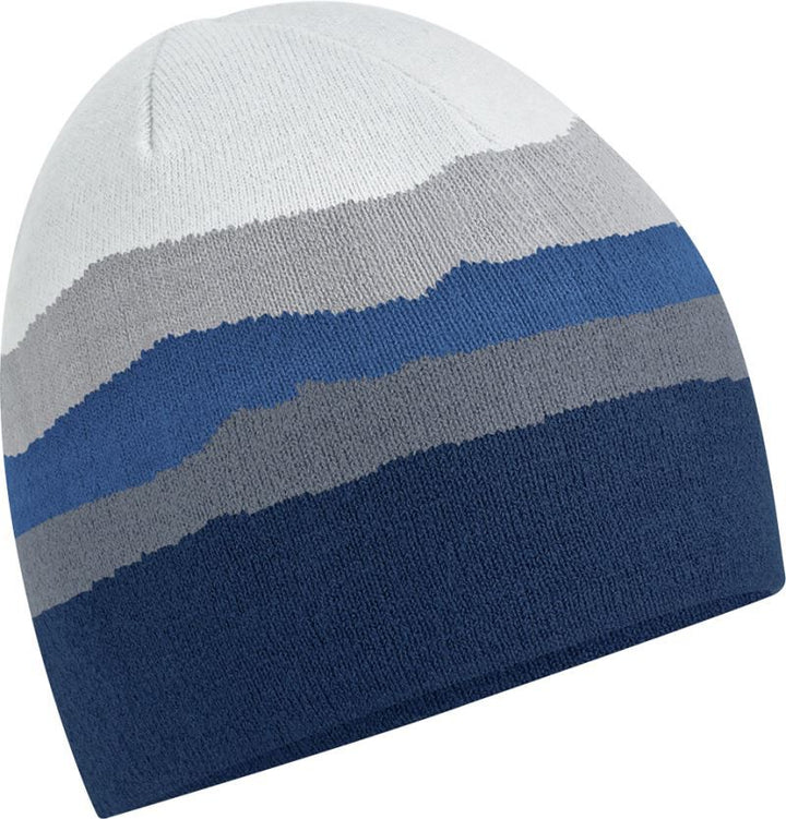 B 394R | Strickmütze "Mountain Peaks" (rocky peaks)