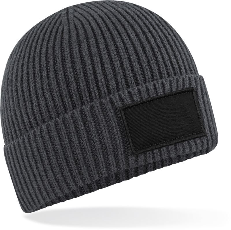 B 442R | Patch Beanie "Fashion" (black)