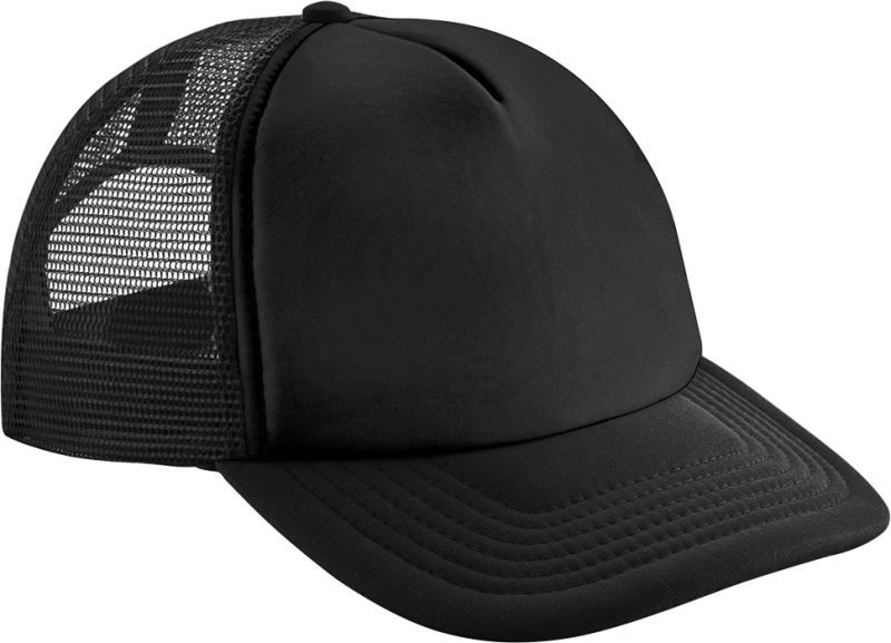 Kinder Polyester Mesh Kappe B 645B (black)