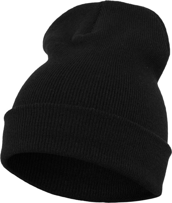 1501KC | Lange Strickmütze (black)