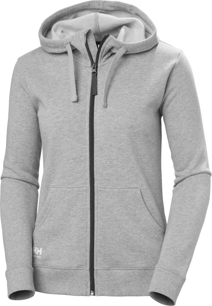 Classic 79323 | Damen Kapuzen Sweatjacke "Classic" (grey melange)