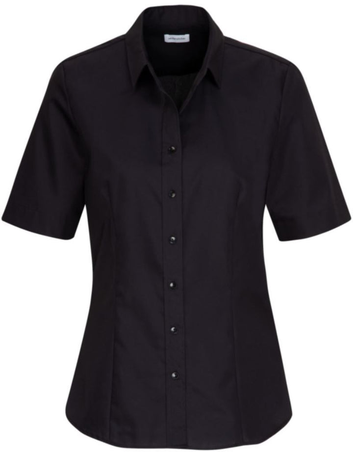 Blouse SSL | Bluse kurzarm (black)
