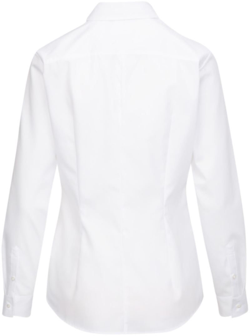 Blouse Slim LSL | Bluse langarm (white)