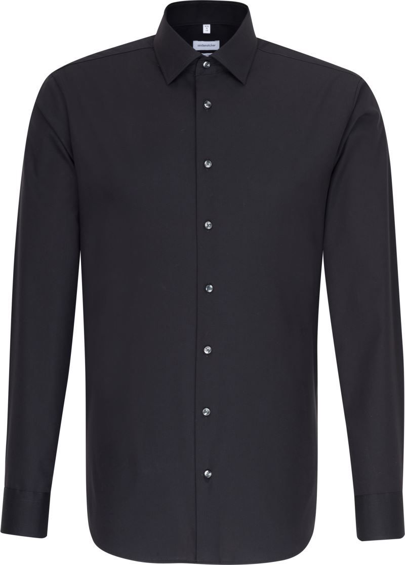 Shirt Shaped LSL | Hemd langarm (black)