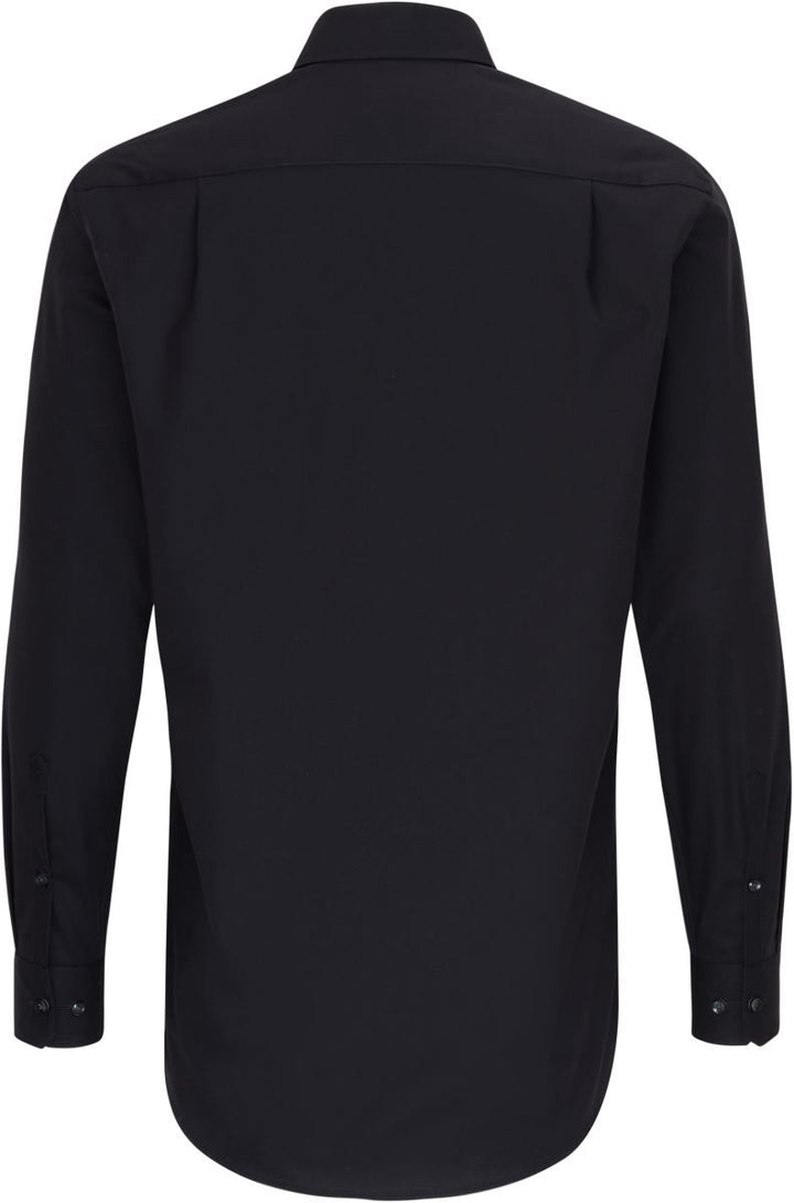 Shirt Regular LSL | Hemd langarm (black)
