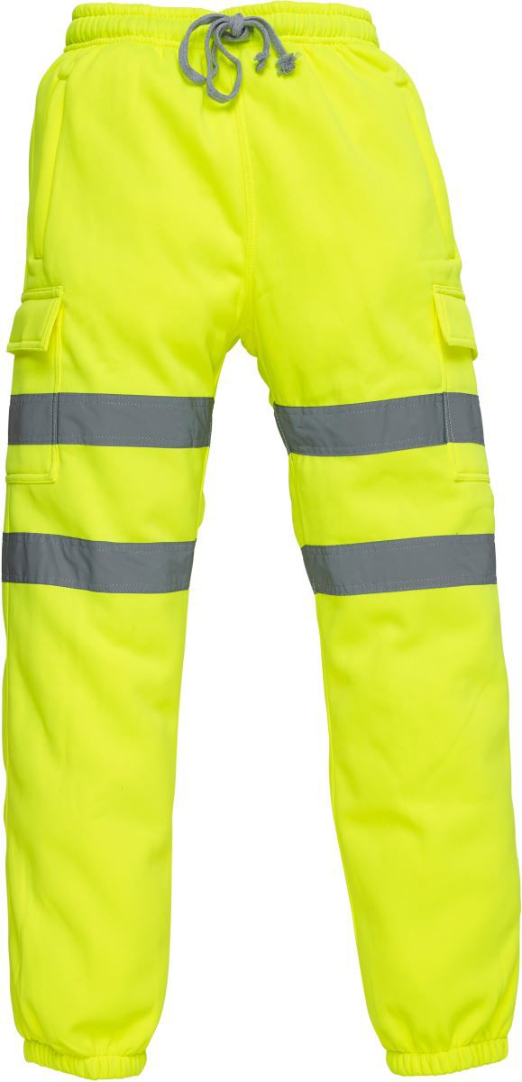 HV 016T | Hi-Vis Jogginghose (hi vis yellow)