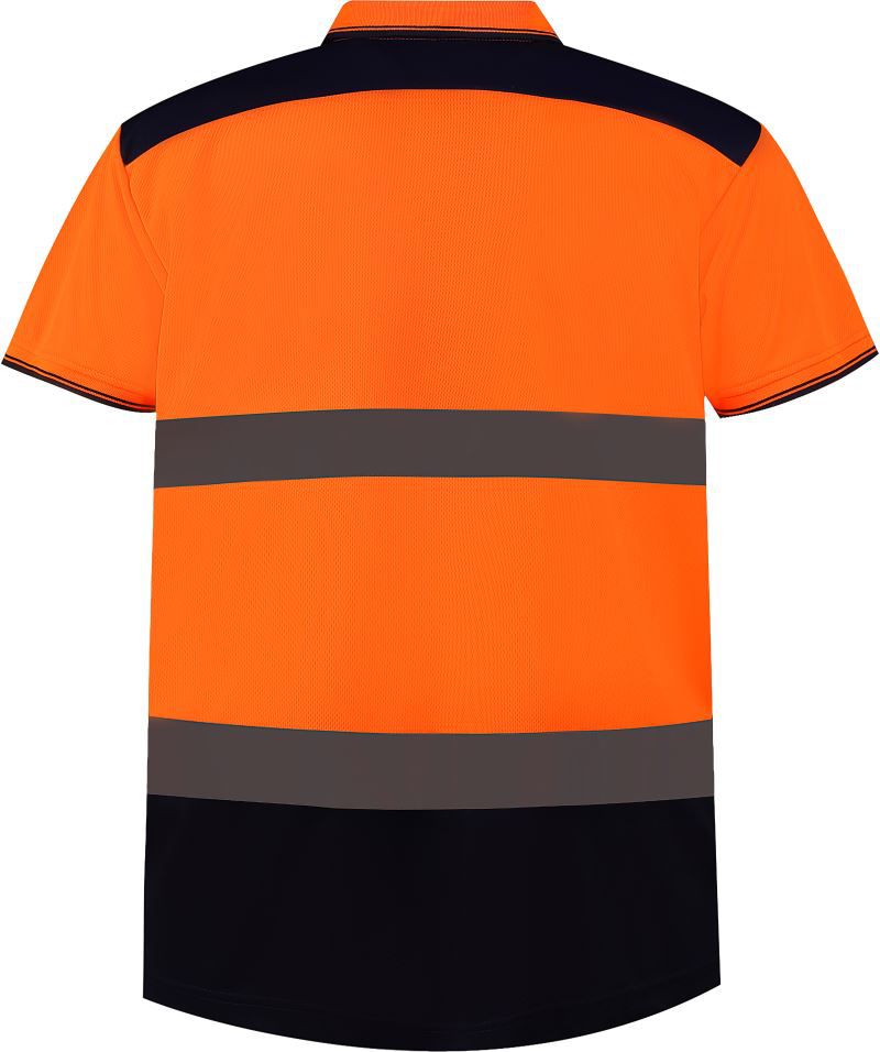 HVJ 220 | Hi-Vis Piqué Polo (navy)