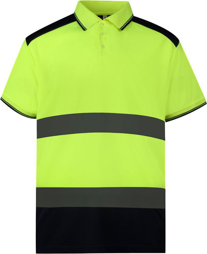HVJ 220 | Hi-Vis Piqué Polo (navy)