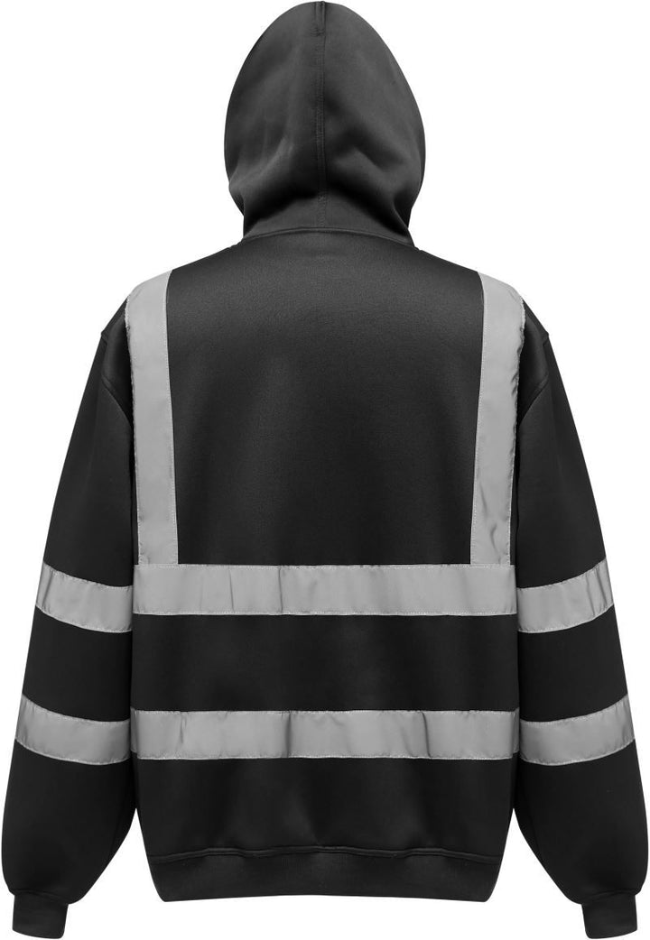 HVK 05 | Hi-Vis Kapuzen Sweater (black)