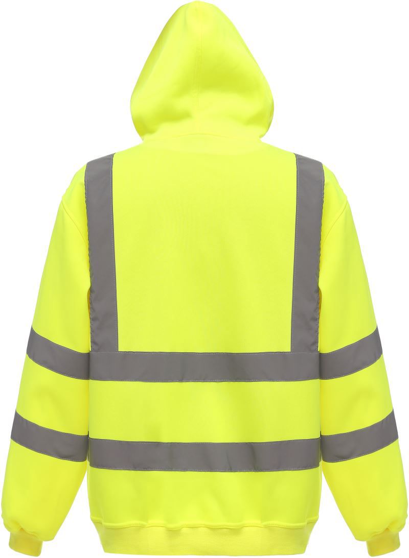 HVK 05 | Hi-Vis Kapuzen Sweater (hi vis yellow)