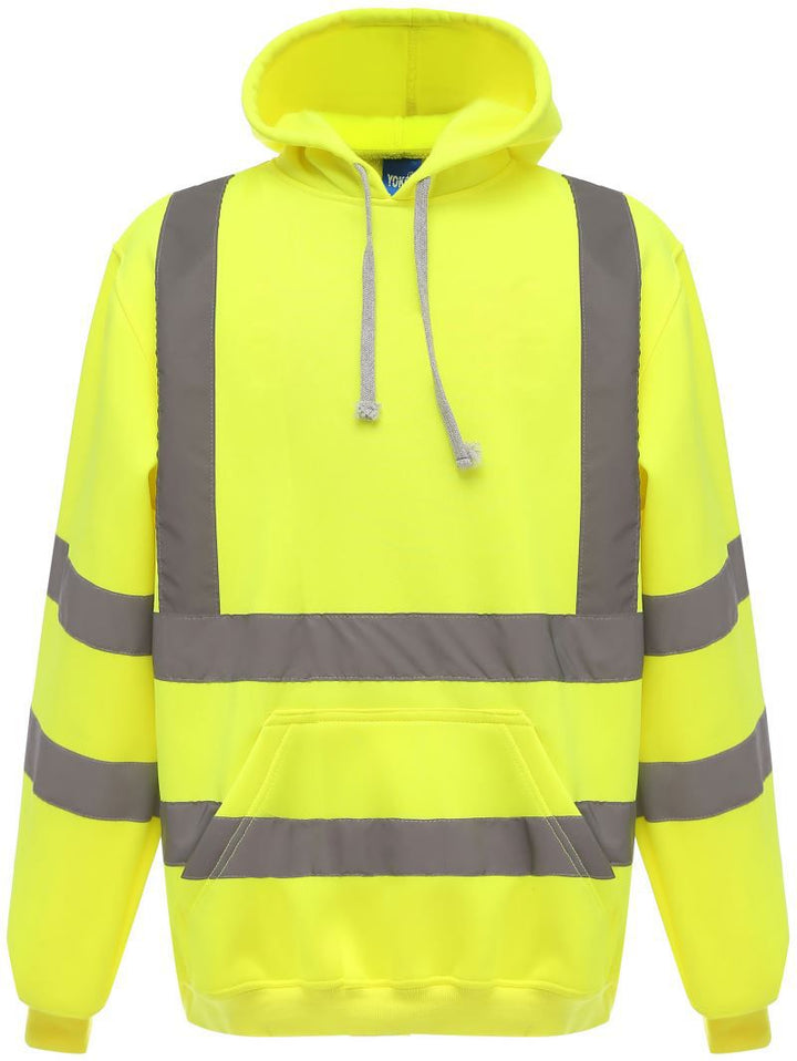 HVK 05 | Hi-Vis Kapuzen Sweater (hi vis yellow)