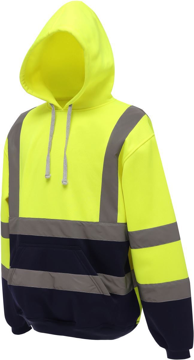 HVK 05 | Hi-Vis Kapuzen Sweater (navy)