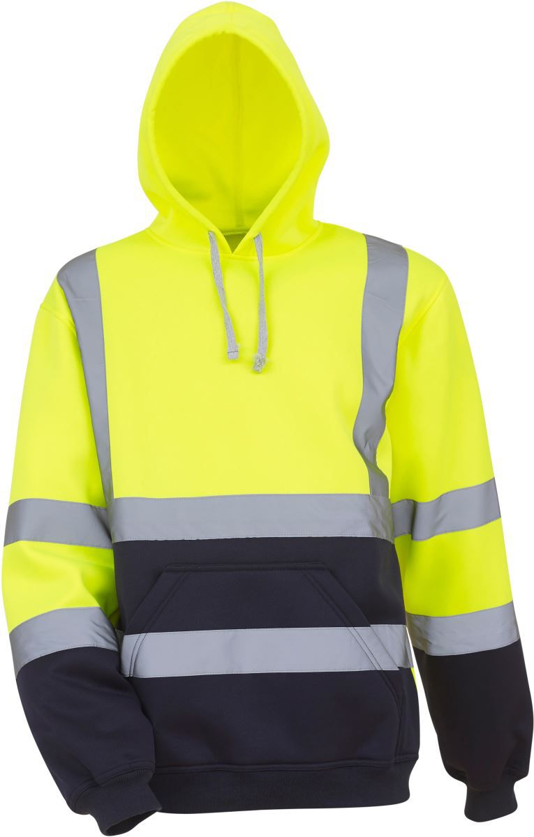 HVK 05 | Hi-Vis Kapuzen Sweater (navy)