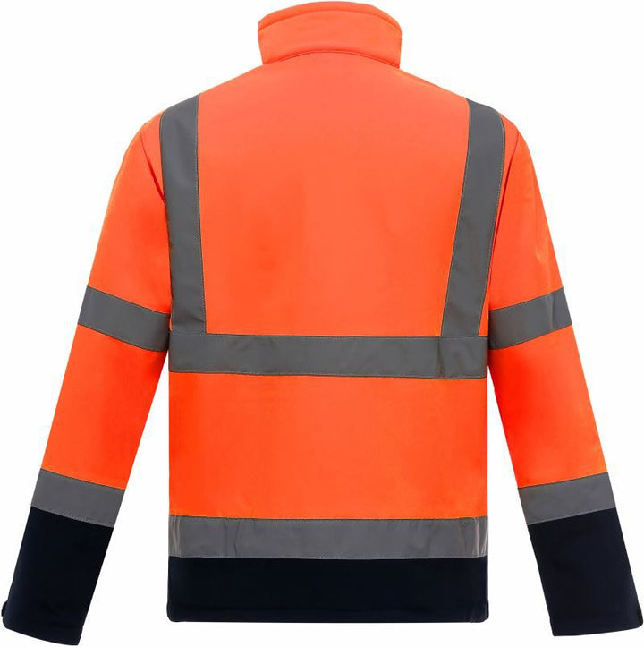 HVK 09 | Hi-Vis Softshell Jacke (navy)