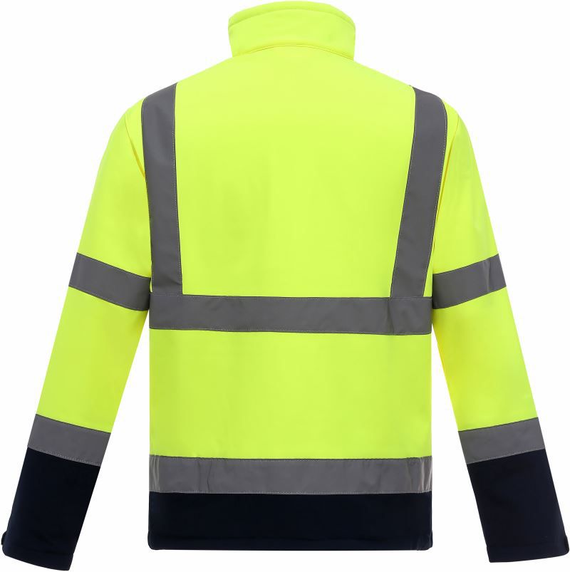 HVK 09 | Hi-Vis Softshell Jacke (navy)