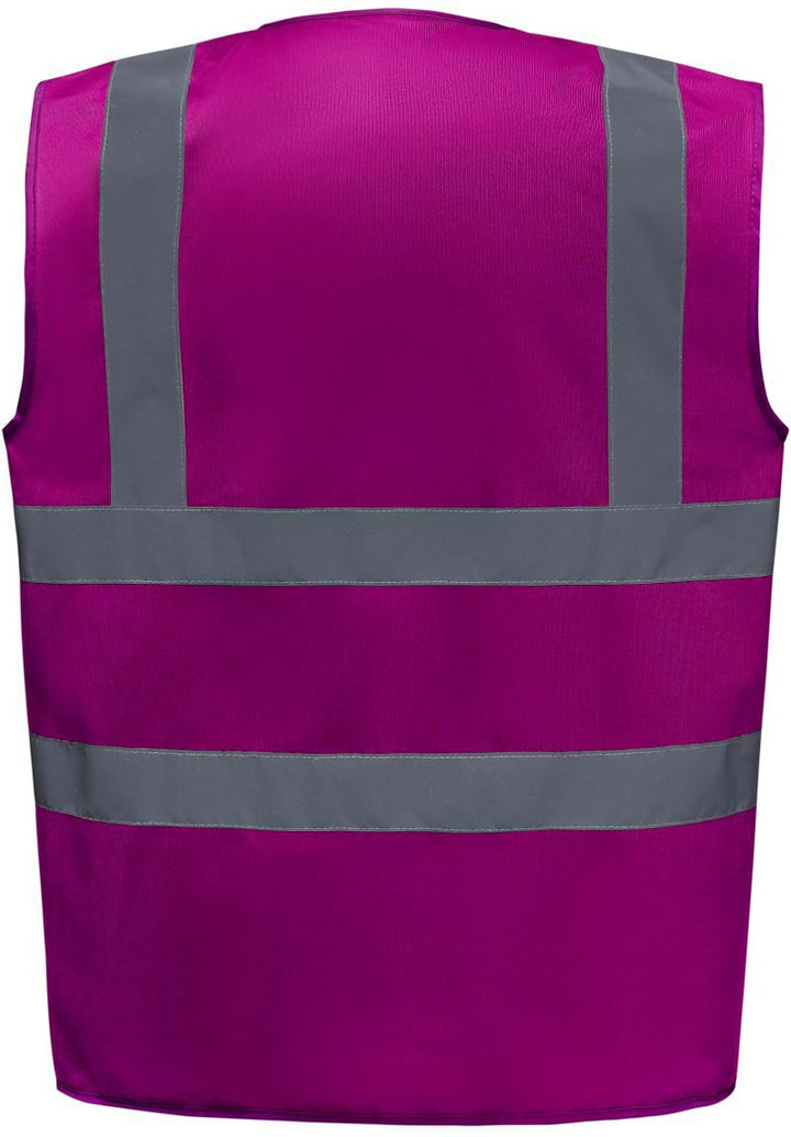 HVW 100 | Hi-Vis Warnweste (raspberry)