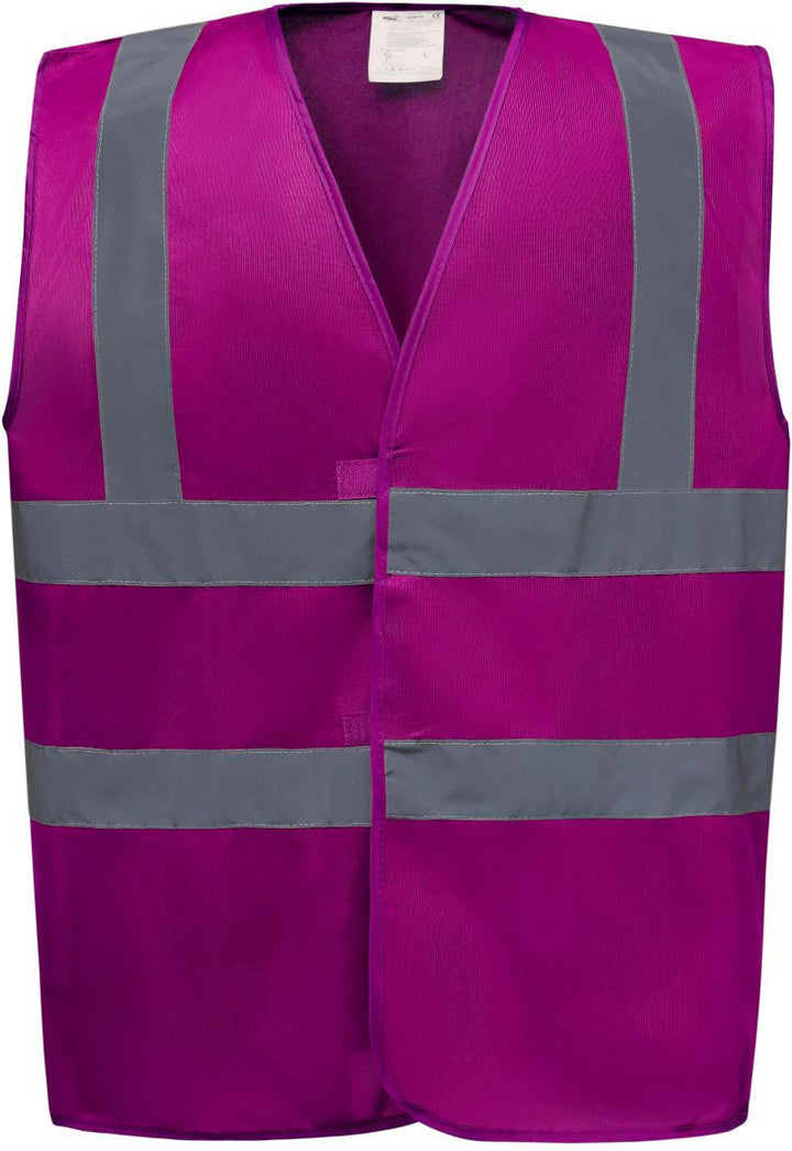 HVW 100 | Hi-Vis Warnweste (raspberry)