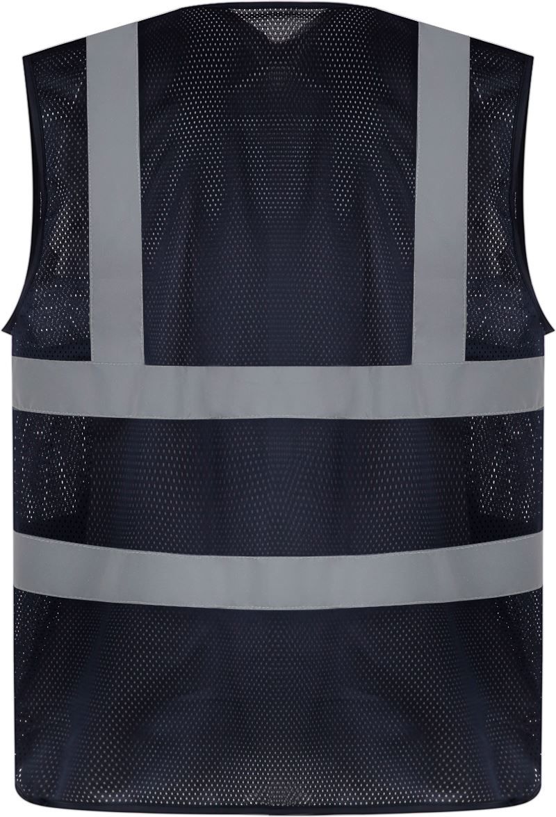 HVW 120 | Hi-Vis Mesh Warnweste (navy)