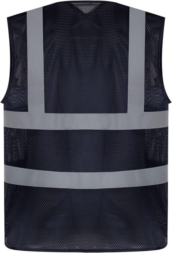 HVW 120 | Hi-Vis Mesh Warnweste (navy)