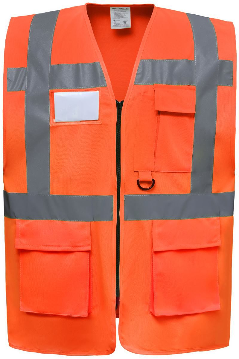 HVW 801 | Hi-Vis Multifunktionsweste (hi vis orange)