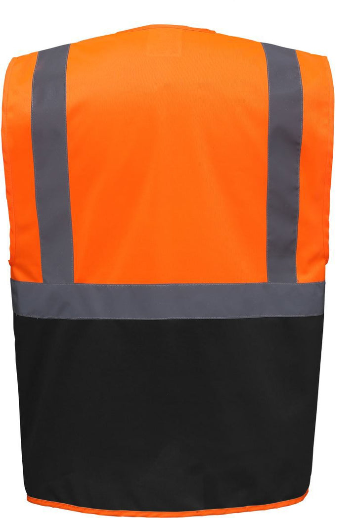 HVW 801 | Hi-Vis Multifunktionsweste (black)