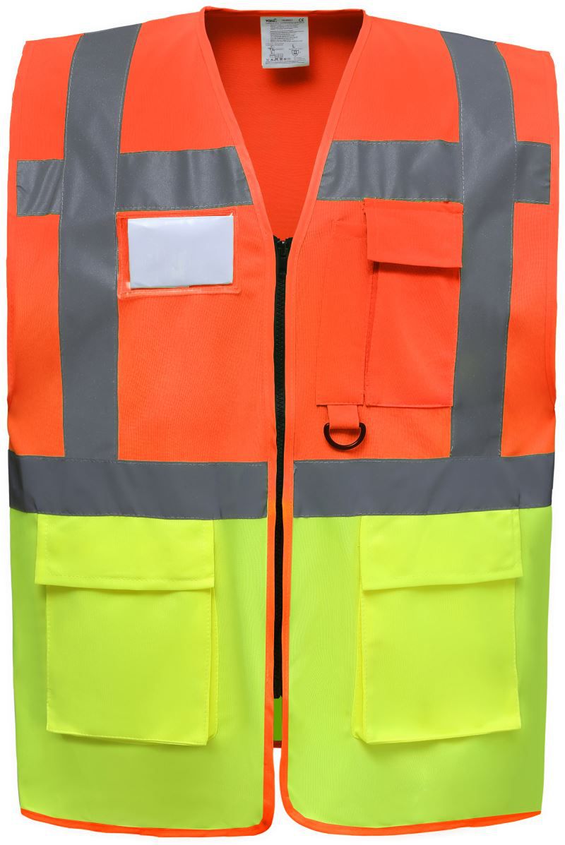 HVW 801 | Hi-Vis Multifunktionsweste (hi vis yellow)