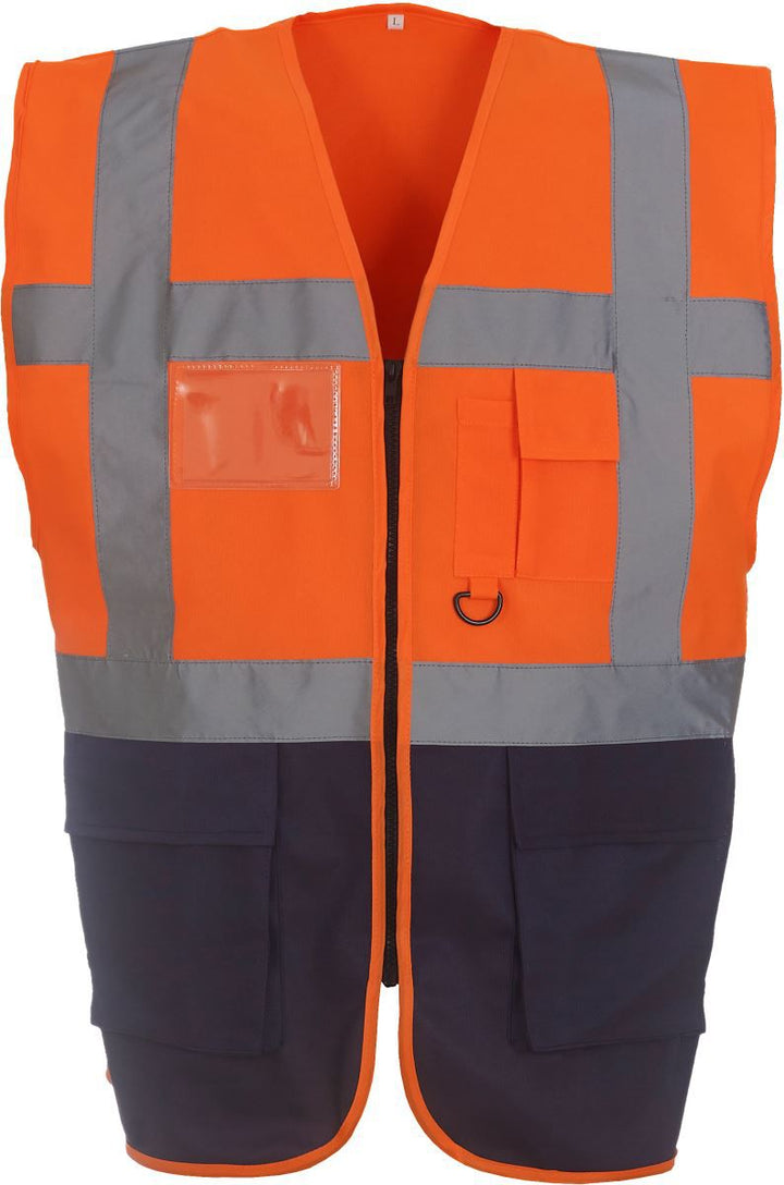 HVW 801 | Hi-Vis Multifunktionsweste (navy)