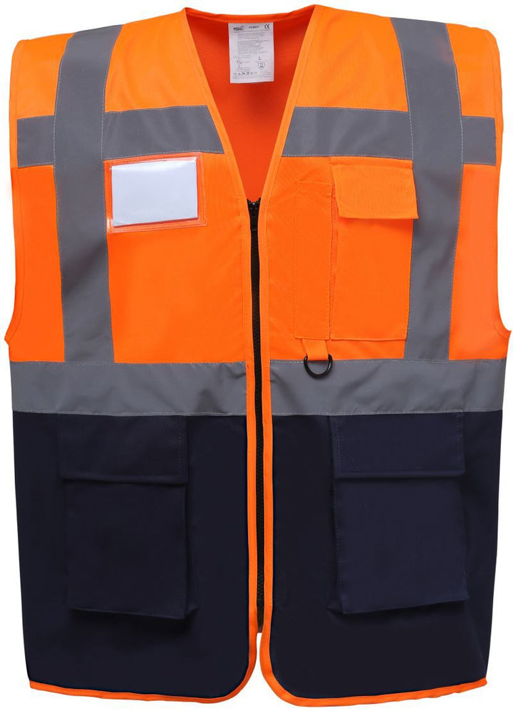 HVW 801 | Hi-Vis Multifunktionsweste (navy)