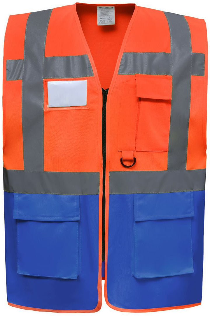HVW 801 | Hi-Vis Multifunktionsweste (royal blue)