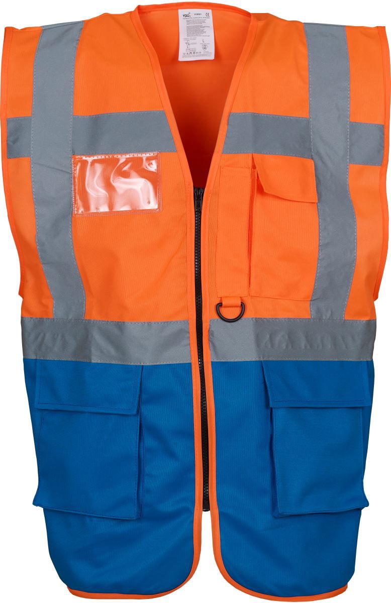 HVW 801 | Hi-Vis Multifunktionsweste (royal blue)