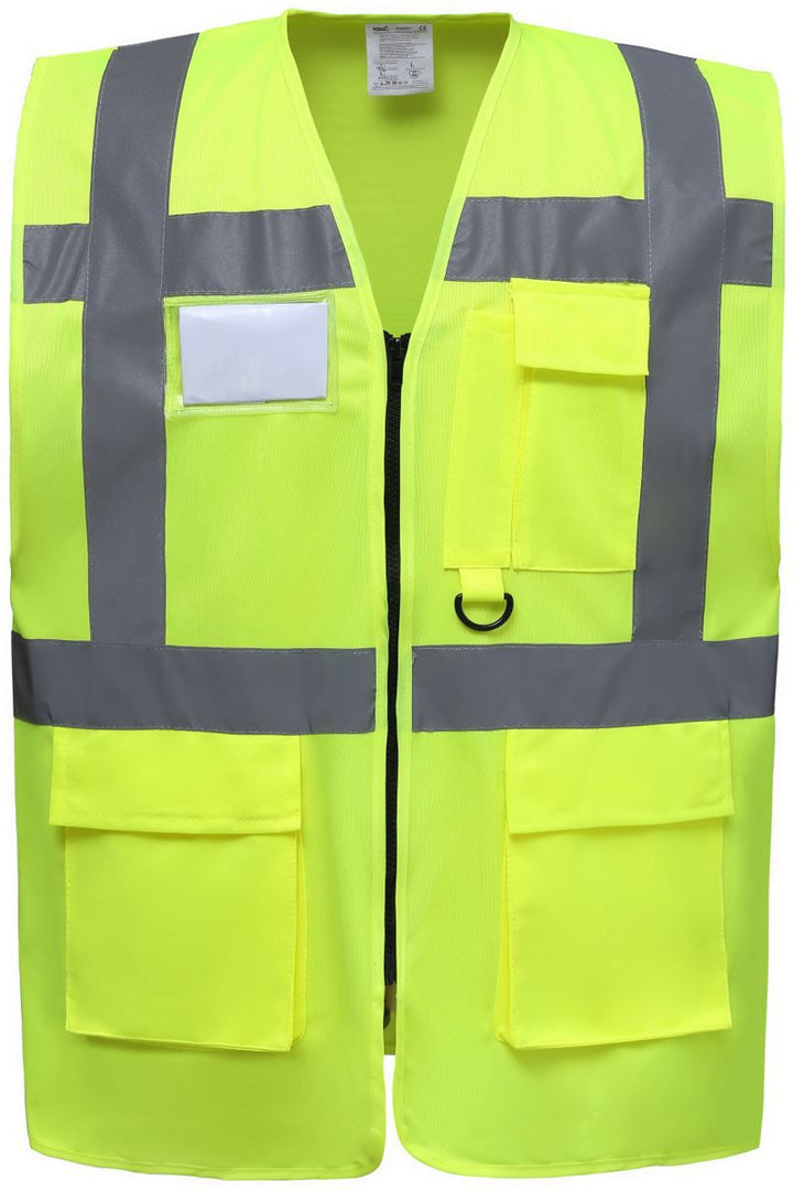 HVW 801 | Hi-Vis Multifunktionsweste (hi vis yellow)