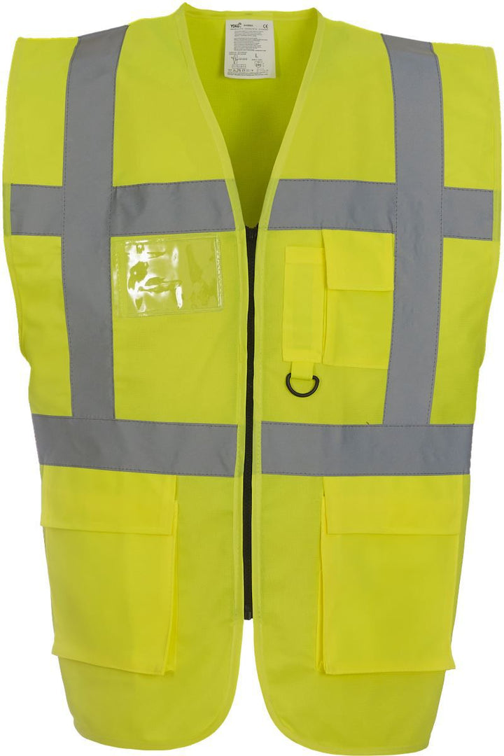 HVW 801 | Hi-Vis Multifunktionsweste (hi vis yellow)