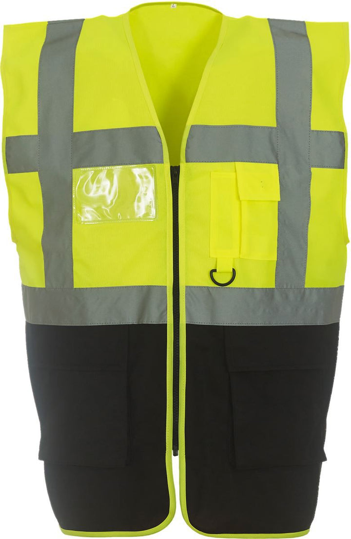 HVW 801 | Hi-Vis Multifunktionsweste (black)
