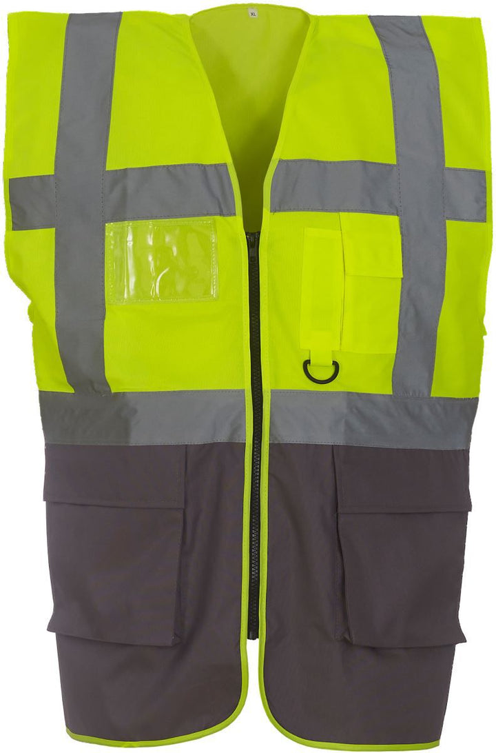 HVW 801 | Hi-Vis Multifunktionsweste (grey)
