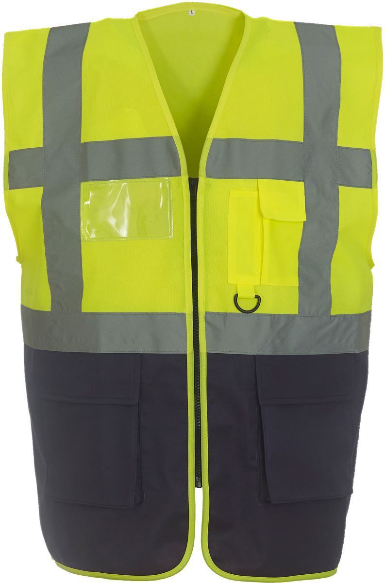 HVW 801 | Hi-Vis Multifunktionsweste (navy)